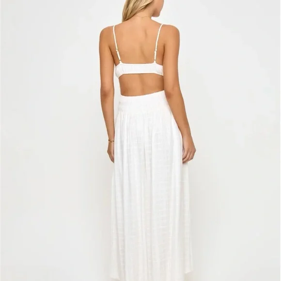L*Space Tala White Maxi Dress - Picture 3 of 7